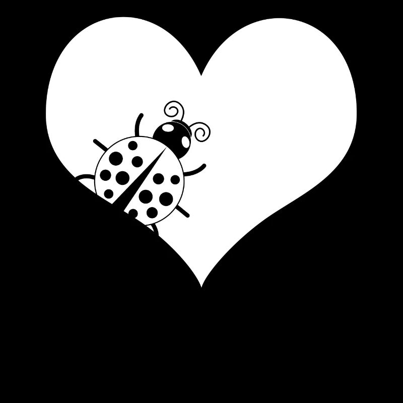 Ladybug Heart Ladybugs