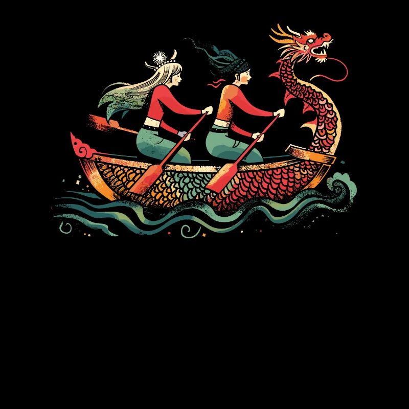 Funny Dragon Boat Paddle