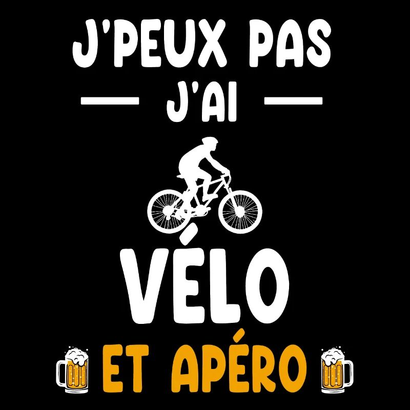 cyclist I can't I have bike aperitif