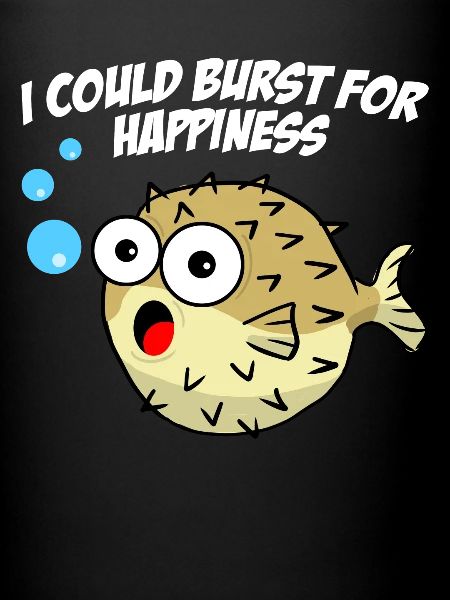 Happy Puffer Fish