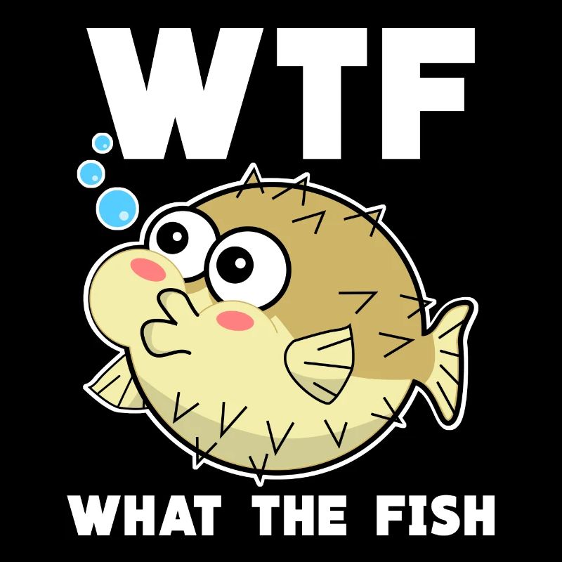 Blague sur le poisson-globe avec le poisson-globe