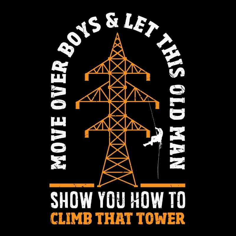 Turmkletterer-techniker Turmarbeiter