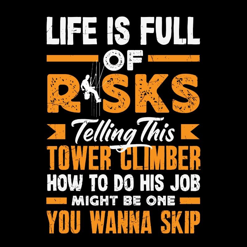 Turmkletterer-techniker Turmarbeiter