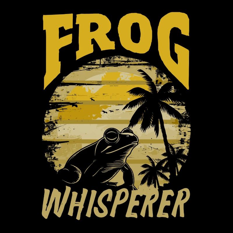 Amphibious Frog Hunter Enthusiast Frog