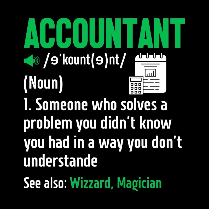 Comptable Drôle Définition CPA Tableur