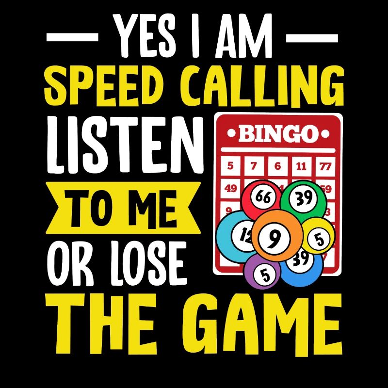Speed Calling Bingo Appelant Drôle Gambling Bingo