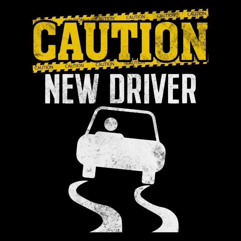 Caution New Driver Funny Driving License Test