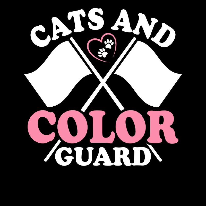Chats et garde de couleur Funny Marching Band Cats