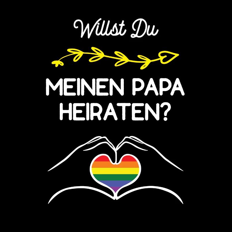 Heiratsantrag LGBT Hochzeit Regenbogen Verlobung