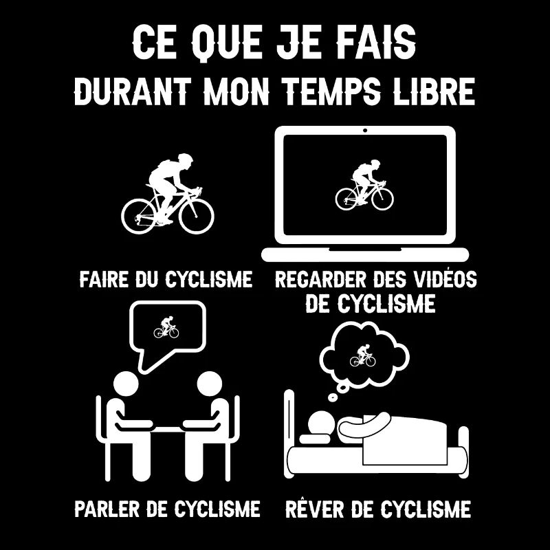 temps libre cyclisme humour