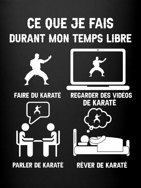 temps libre karaté humour