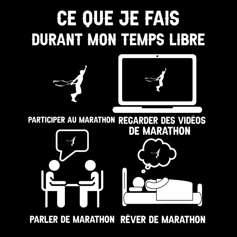 Freizeit Marathon Humor