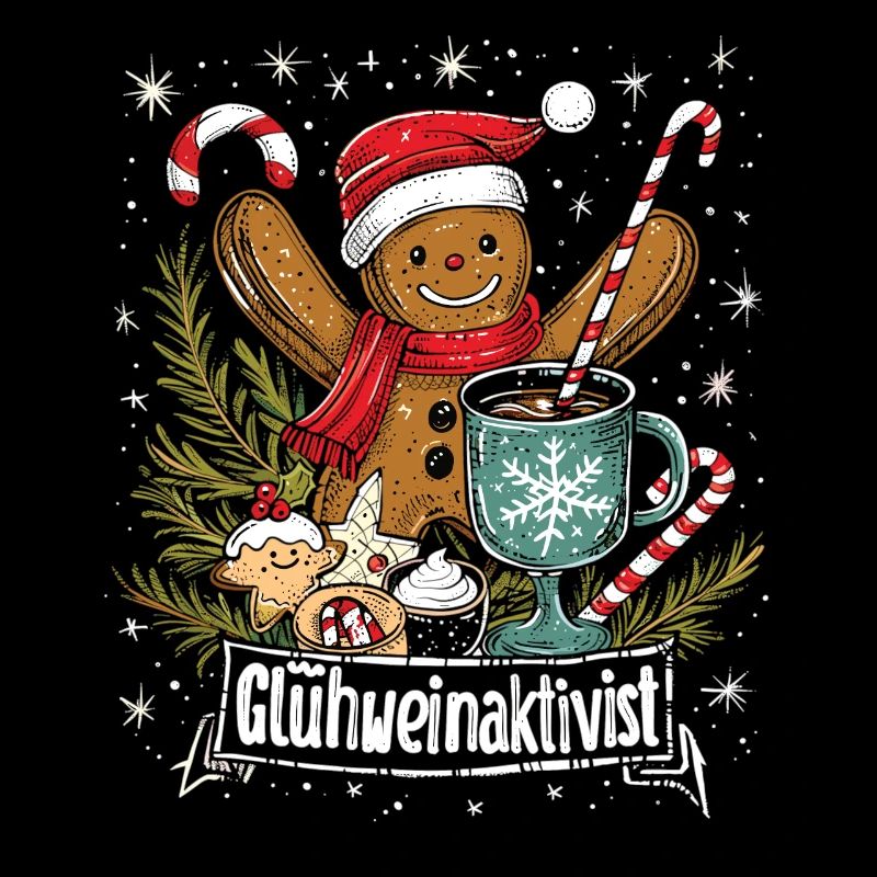 « Activiste du vin chaud » - Vin chaud de Noël
