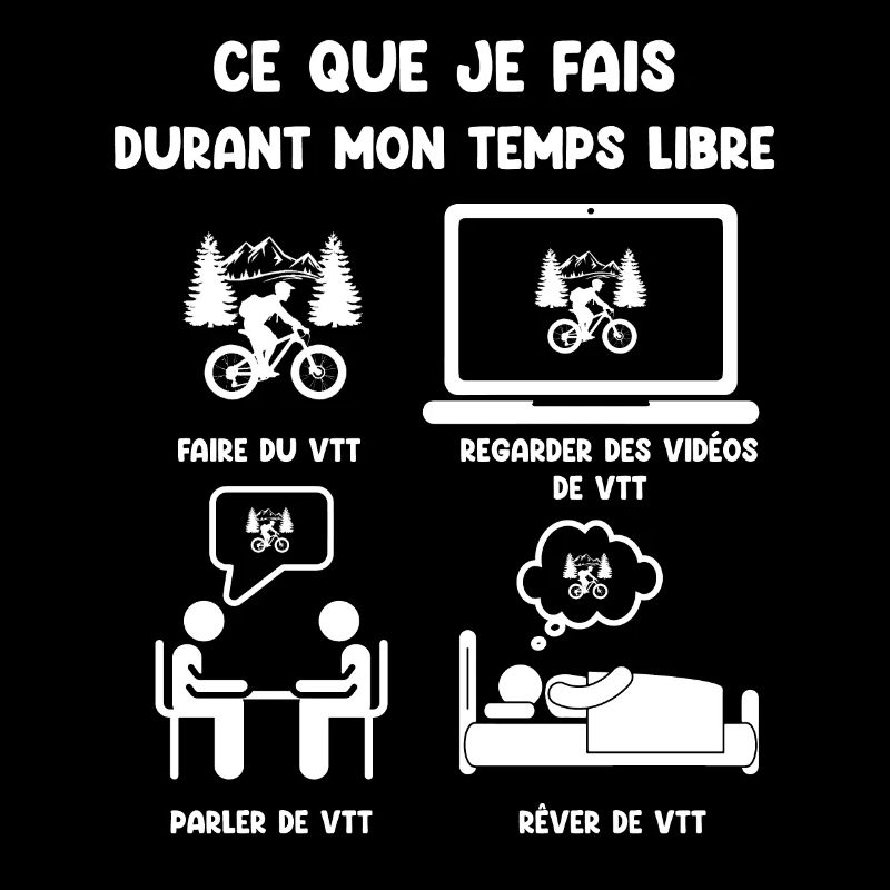 temps libre VTT humour drôle
