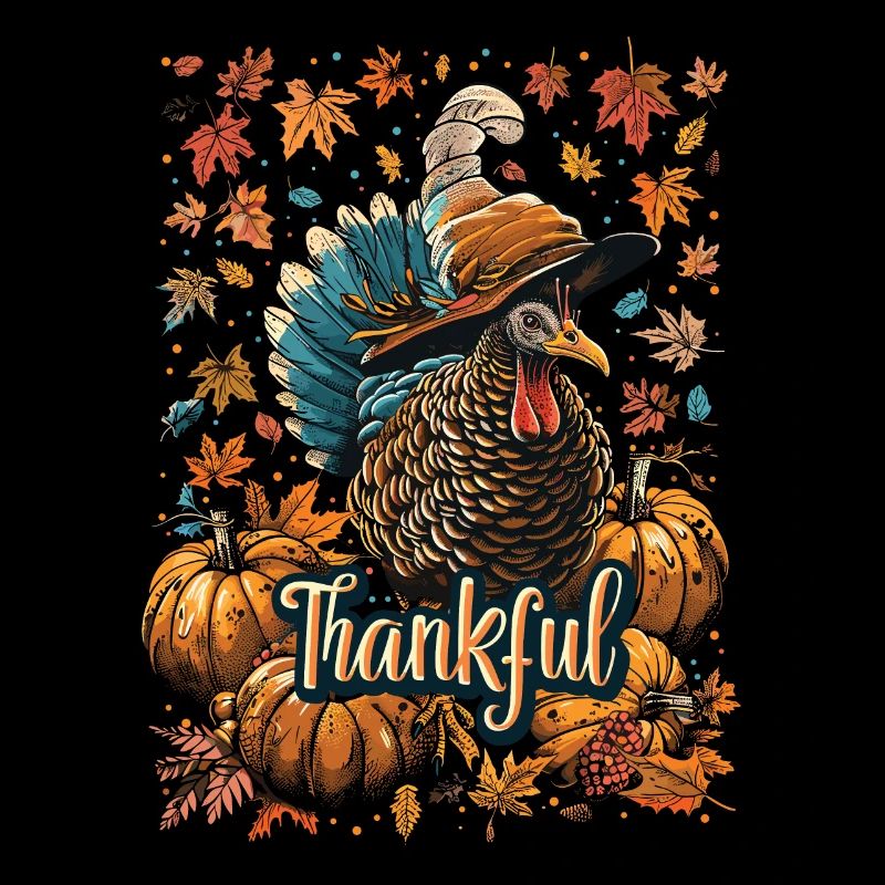 Grateful Gobble Wobble Thanksgiving