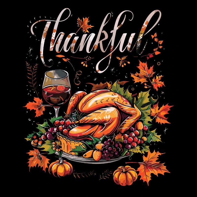 Grateful Gobble Wobble Thanksgiving