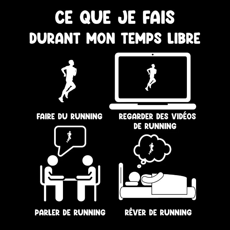 temps libre running humour drôle