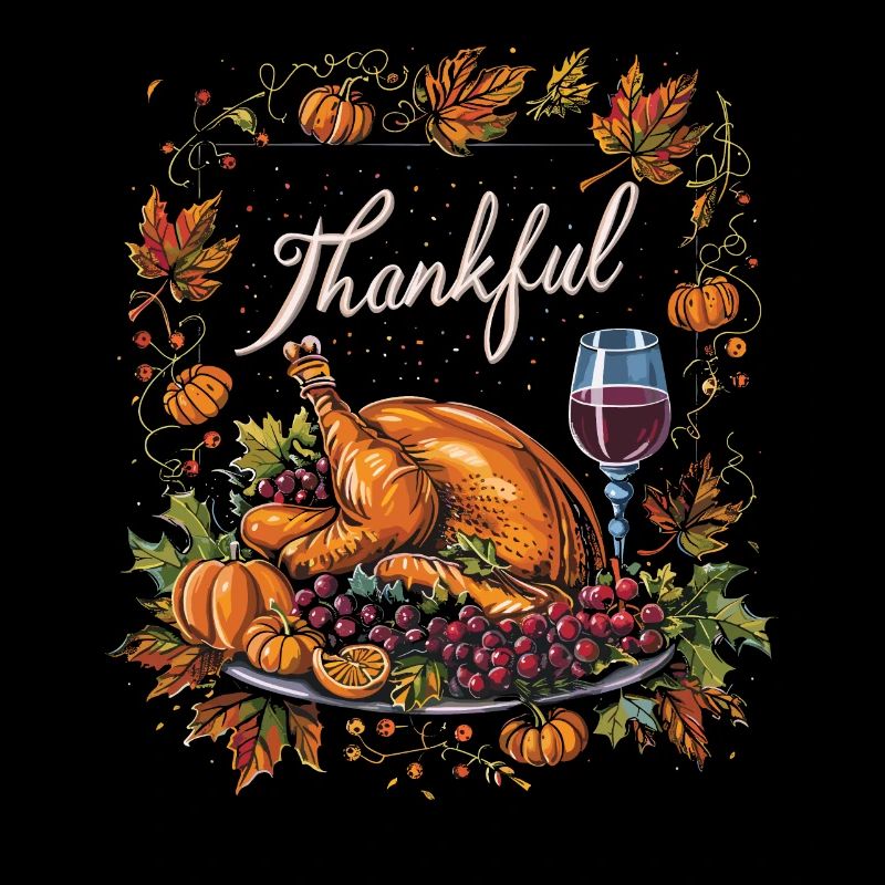 Grateful Gobble Wobble Thanksgiving