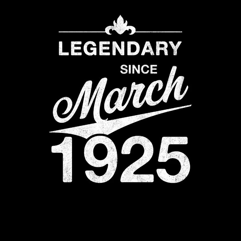 100th Birthday Legendary March 1925 Volume 25