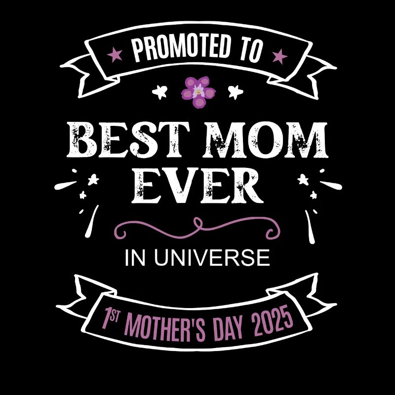 Beste Mama Best Mom Erster Muttertag 2025