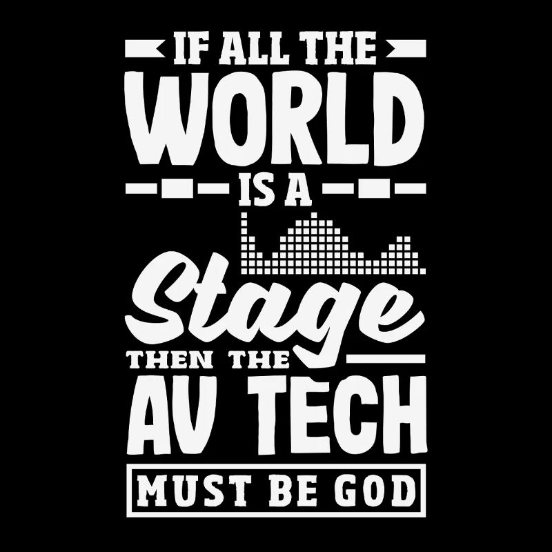 Drôle de technicien audiovisuel AV Tec