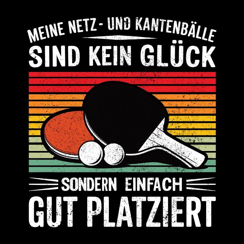 Meine Netz- und Kantenbälle sind kein Glück