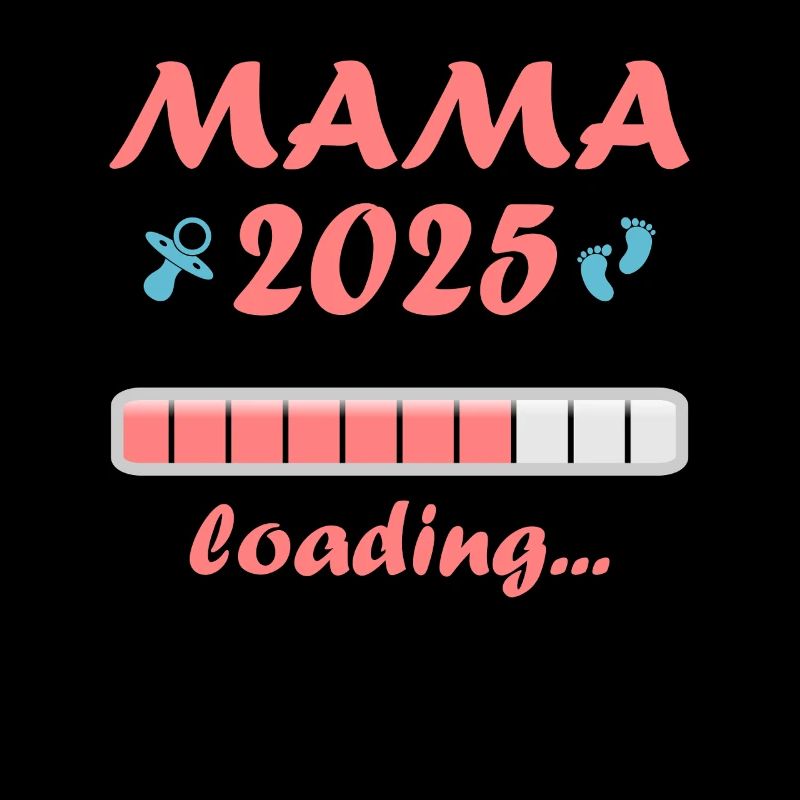 Maman 2025 Cadeau Femmes Dames Mère Enceinte