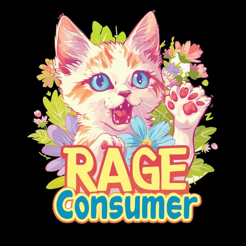 La rage du chat me consume Humour Mème