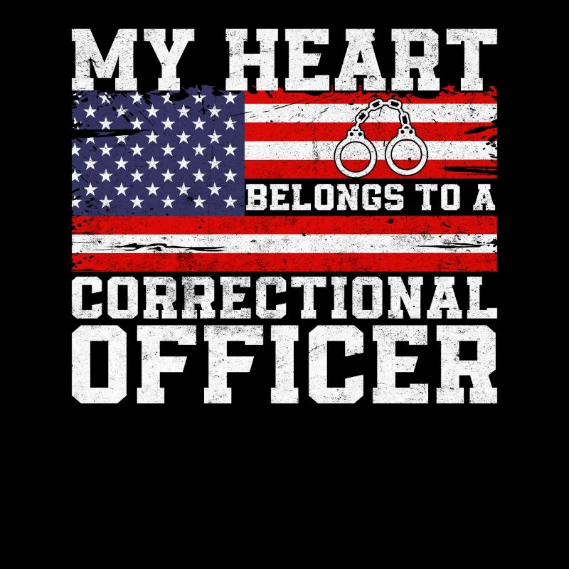 Strafvollzugsbeamter Ehefrau Dünne Silberlinie Ehefrau