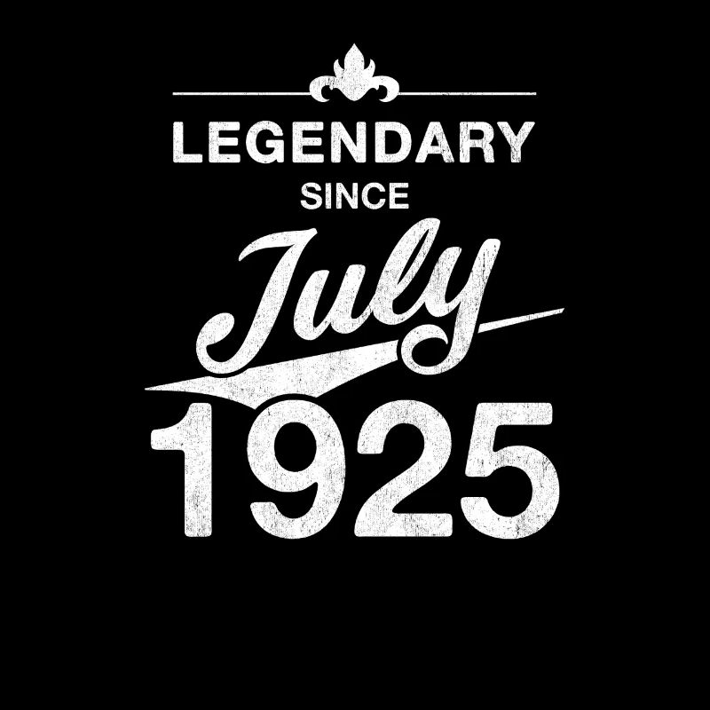 100. Geburtstag Legendär seit Juli 1925