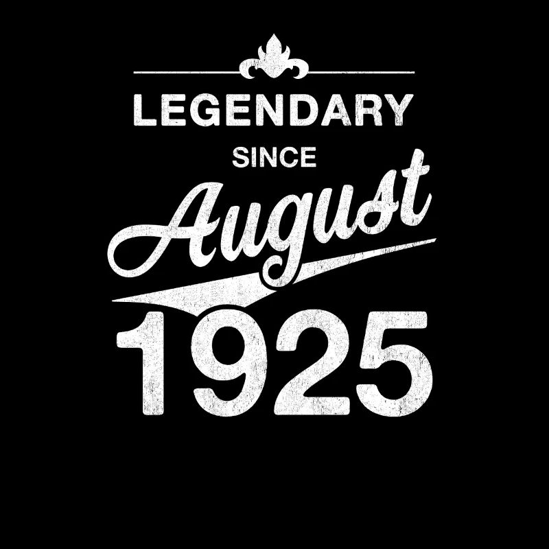 100e anniversaire Légendaire depuis août 1925