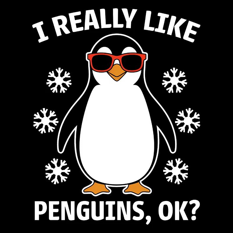 Pinguin Spruch Lustige Pinguine Geschenk