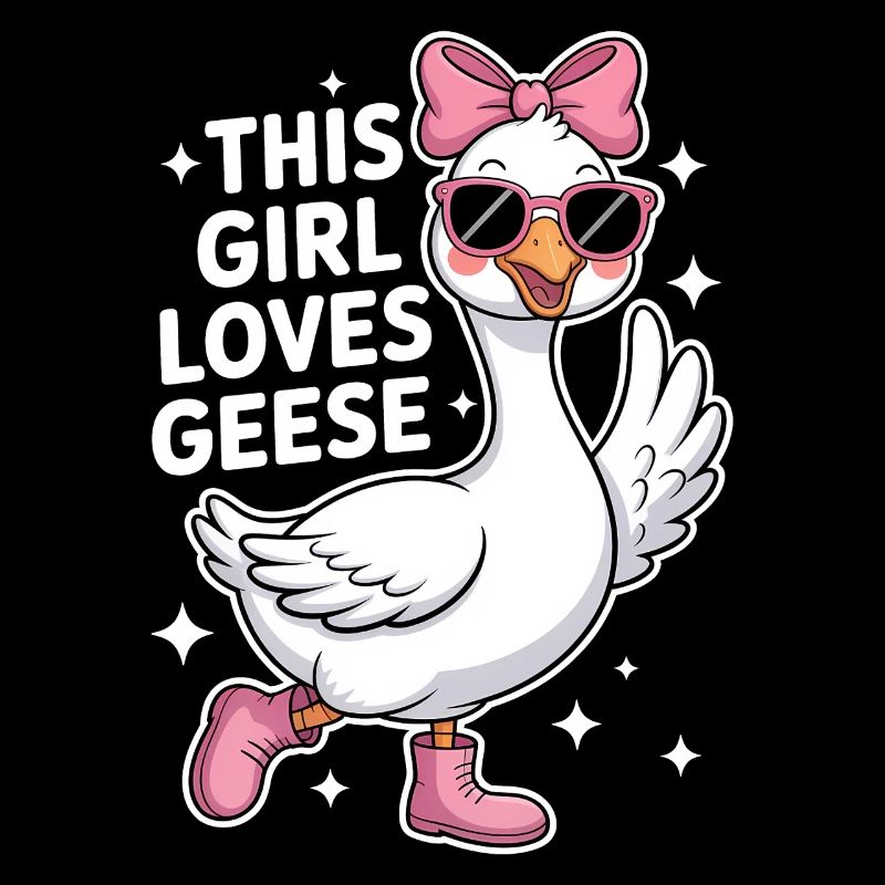 Gans Spruch Mädchen Gänse Lustiges Gans Geschenk