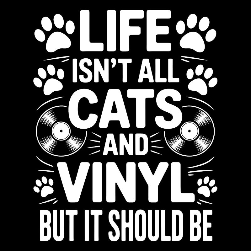 Vinyl Saying Cats Vinyl Record Vinyl Gift