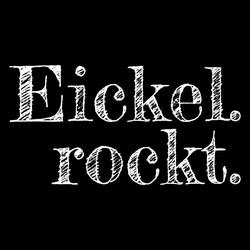 Eickel rockt - Textdesign mit Stadtnamen