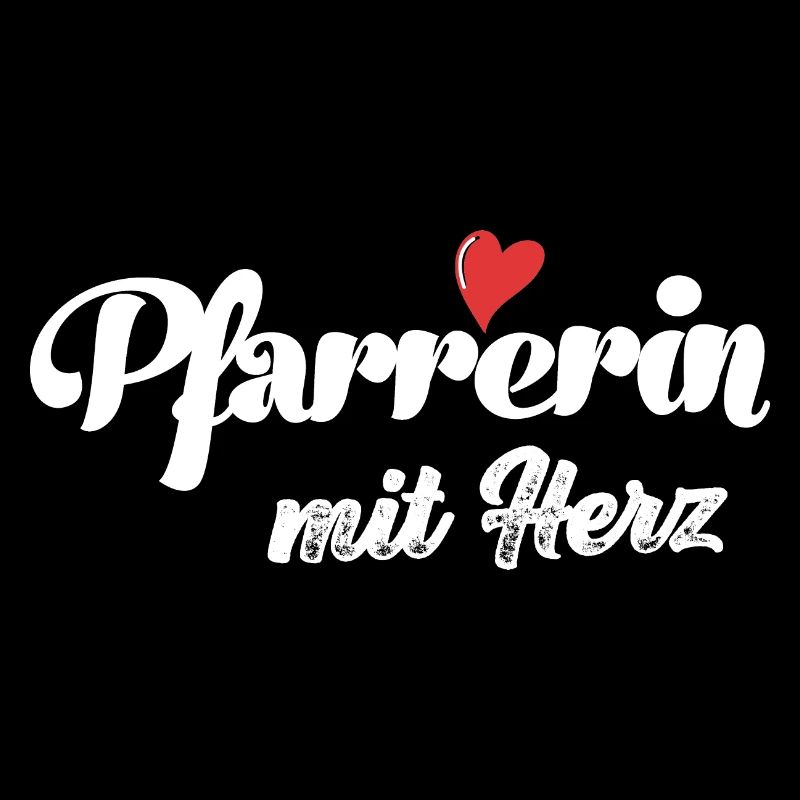 Pfarrerin mit Herz Jesus Glaube Kirche