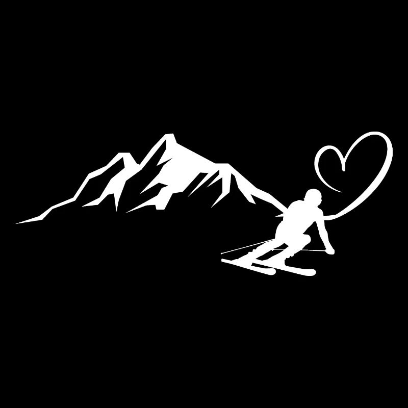 Heart - Mountain - Skiing - (4)