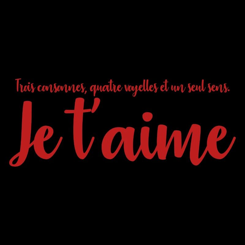 Je t'aime