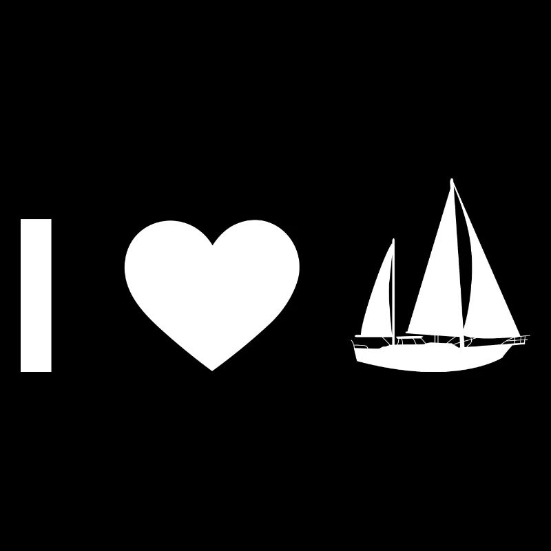 Ich Herz und Boot -