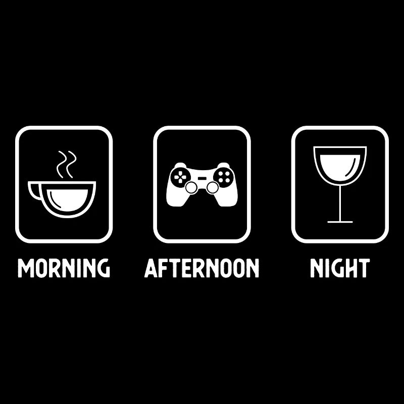 Morgens, Nachmittags, Nachts und Spiel -