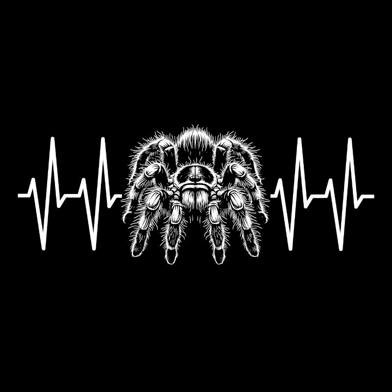 Tarantula Tarantula with Heart Line