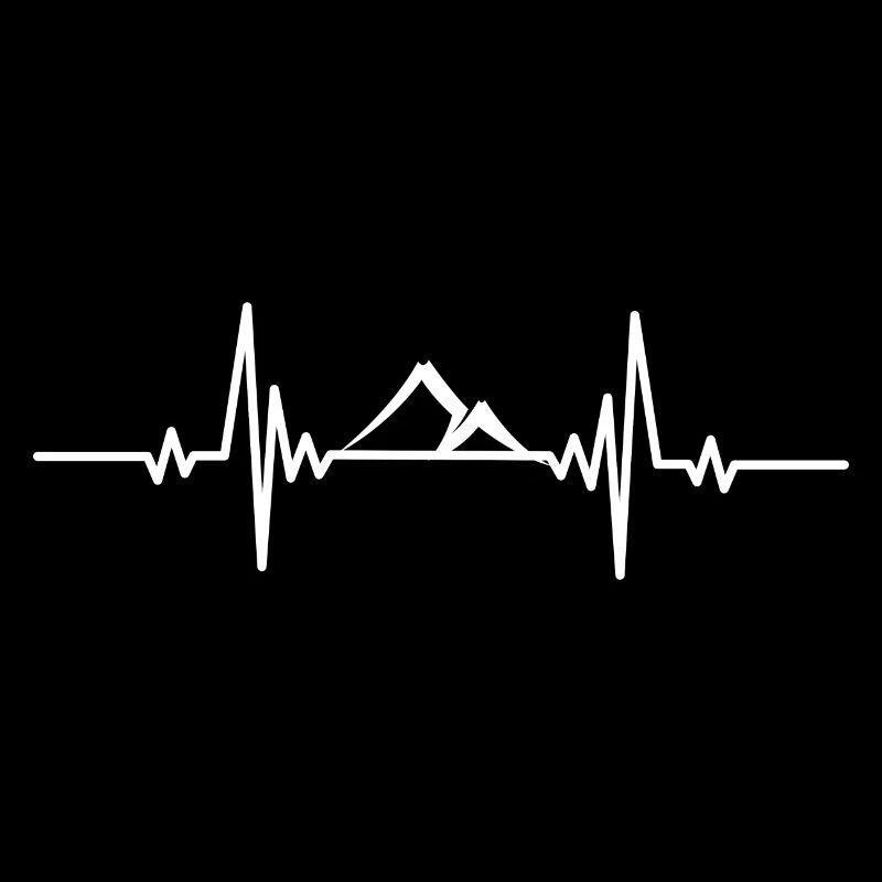 Heartbeat zwei Berge