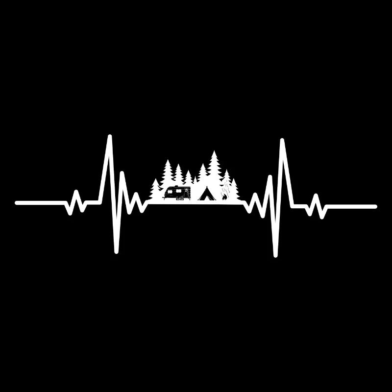 Palpitations cardiaques Camping en forêt