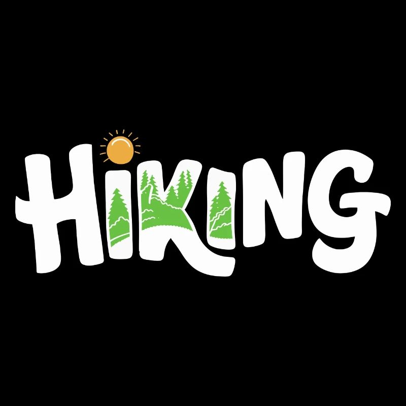 Hiking-Liebe Outdoor Abenteuer Geschenk Wandern