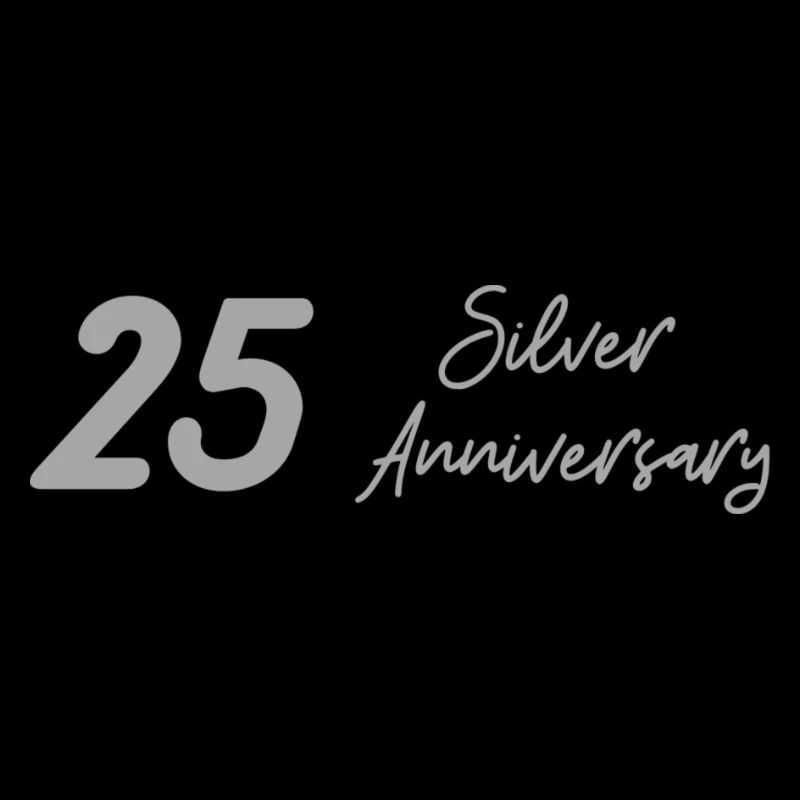 25 Year Silver Anniversary Celebration
