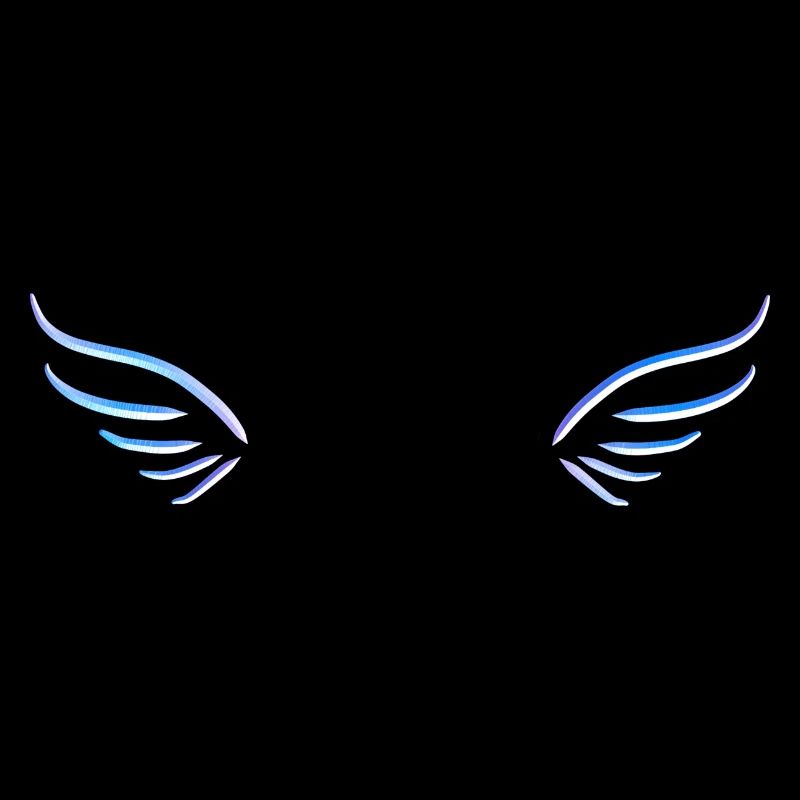 Wings Angel fly blue purple