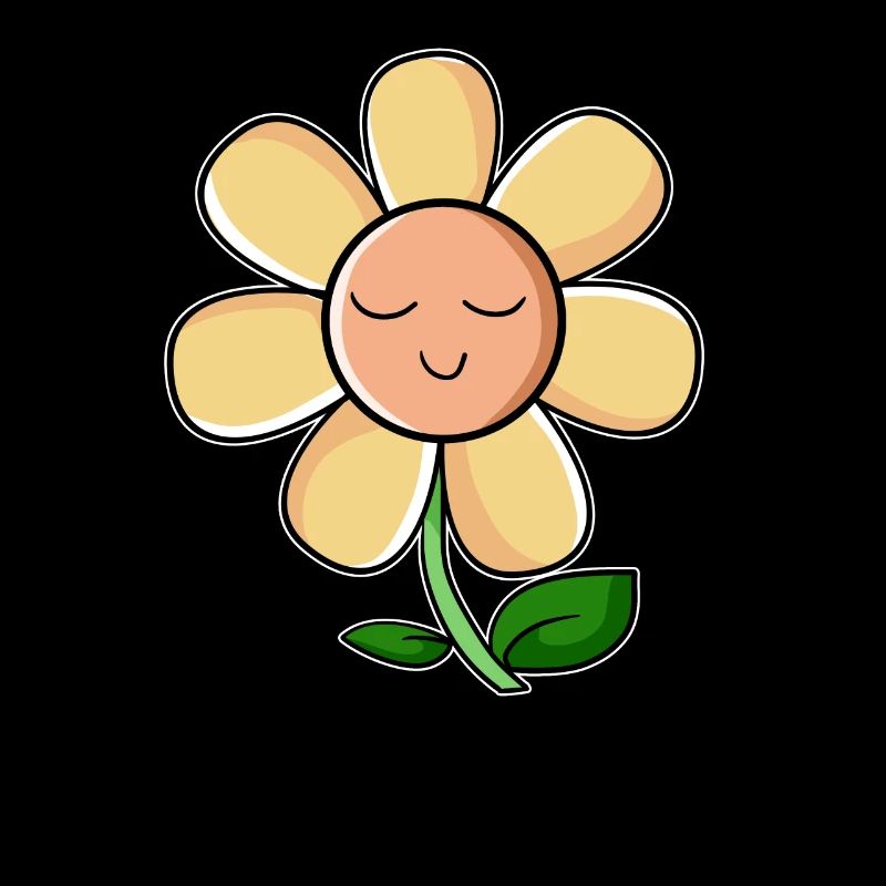 Flower sunflower comic kawaii cute gift