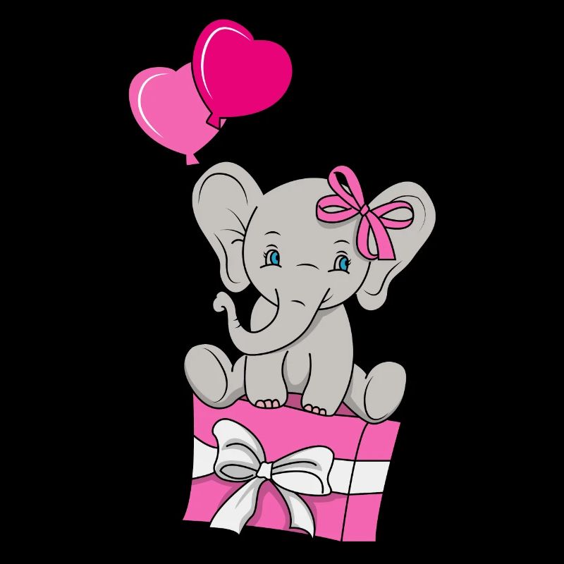 Baby Elefant Liebe Geschenk Geschenkidee