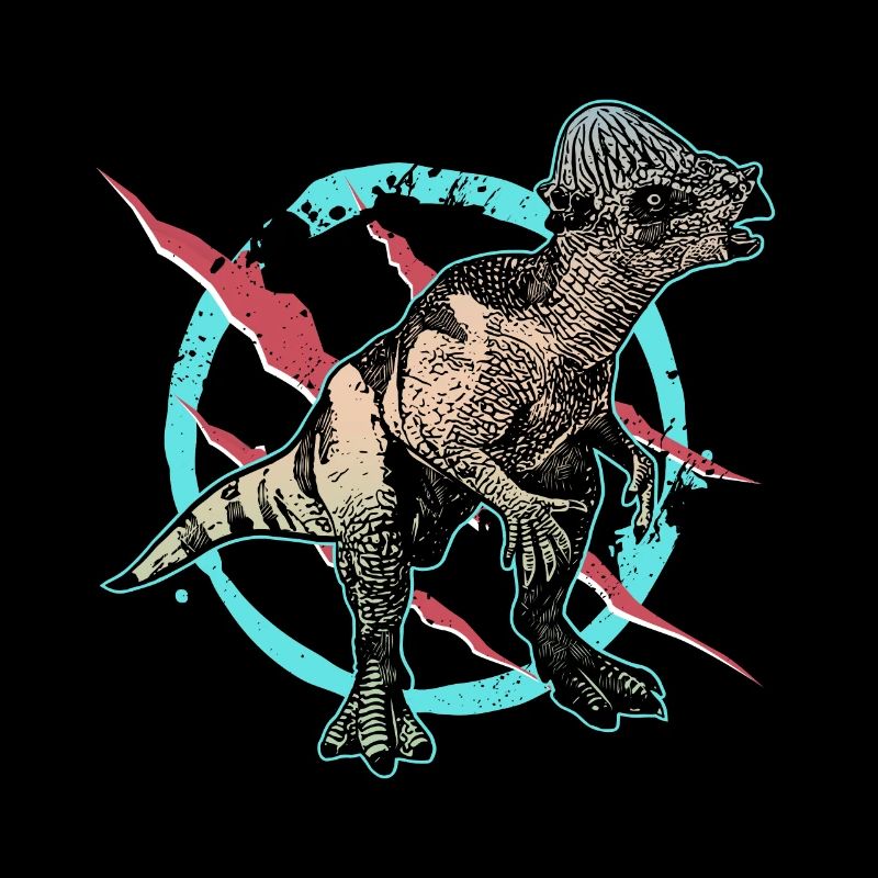 Pachycephalosaurus dinosaur wilderness reptile
