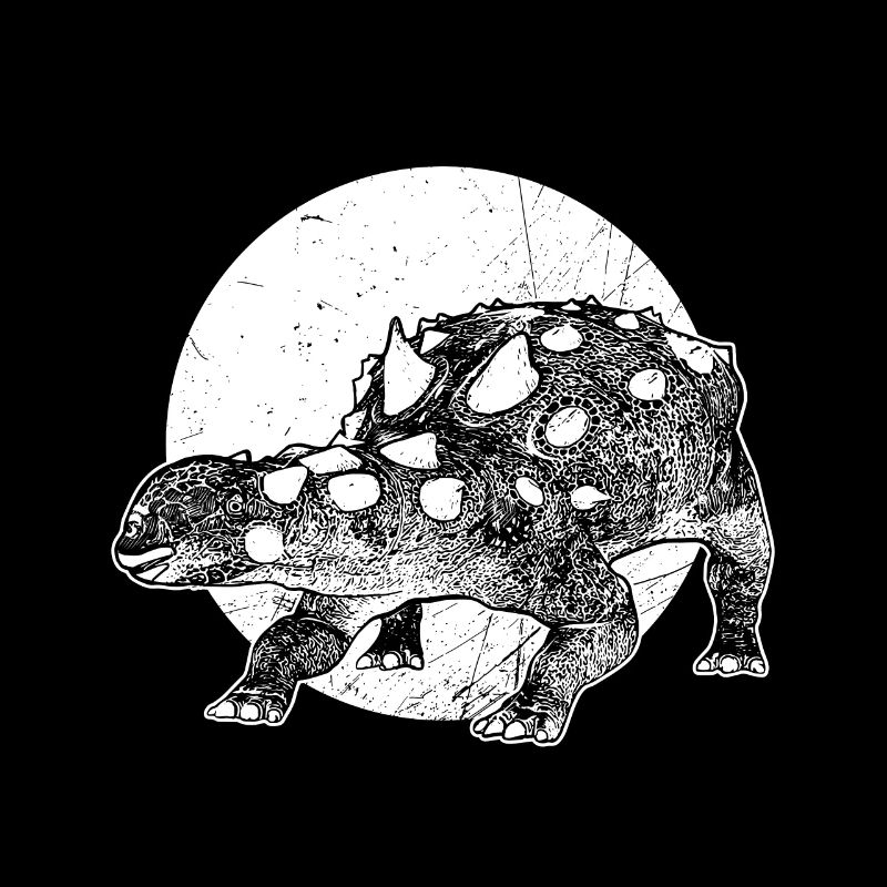 Dinosaurier Euoplocephalus Wildnis Reptil Urzeit